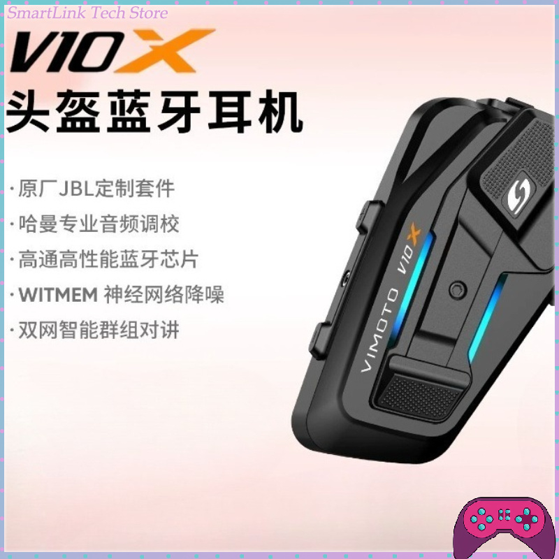 Motorcycle Helmets - Słuchawki Bluetooth do kasku VIMAITONG V10X,