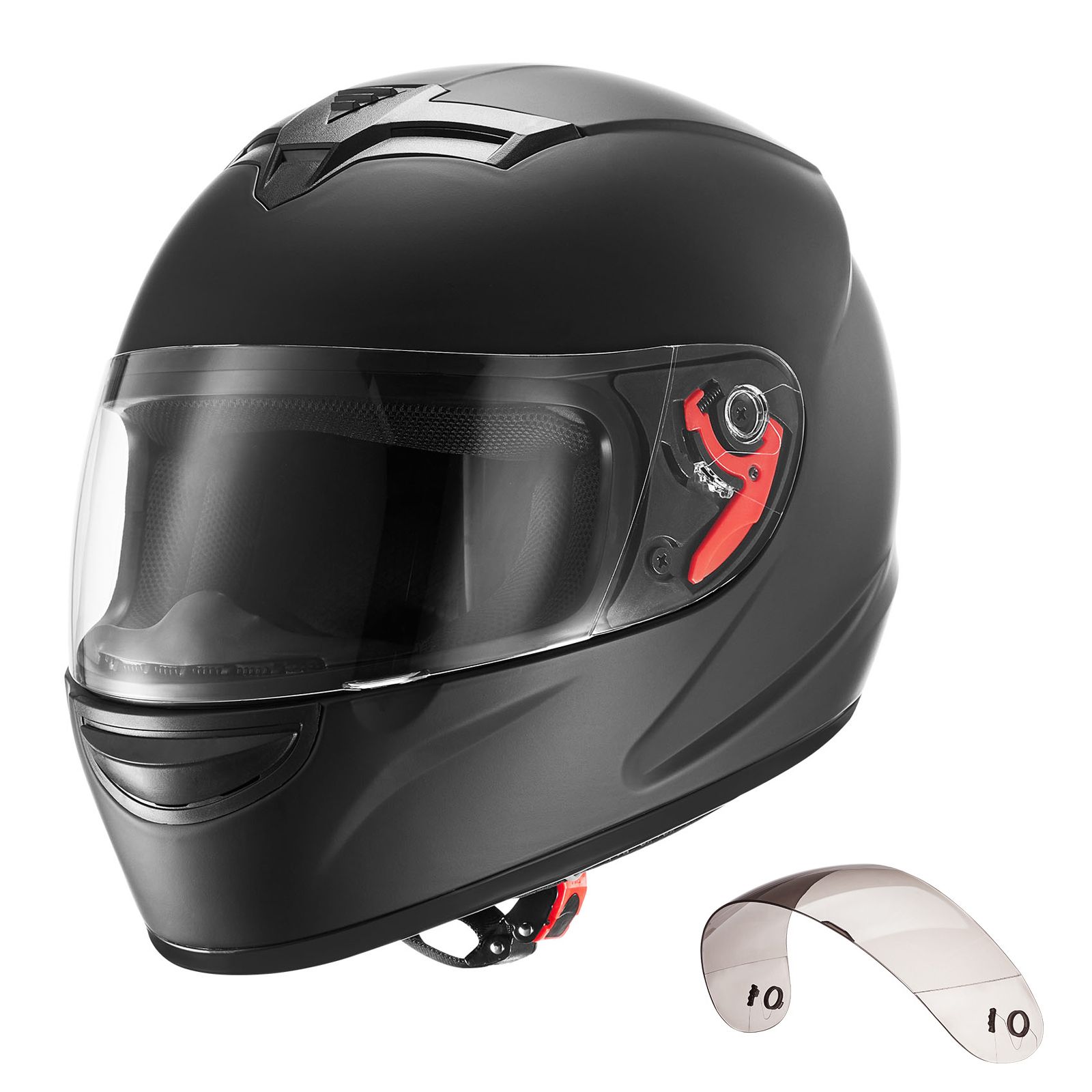Dual Visor Motorcycle Racing Helmet - Kask motocyklowy, integralny, kask motocrossowy dla