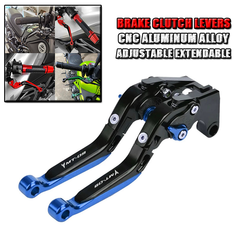 Cnc Aluminum Adjustable Brake Clutch Levers - Dla YAMAHA MT-09 MT09 MT mt
