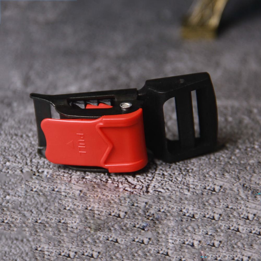 Quick Release Buckle Motorcycle Helmet - Plastikowa klamra do kasku motocyklowego, regulowana,