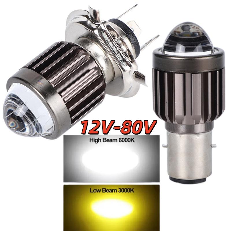 Universal Motorcycle Led Headlight Projector - NOWY 1 szt. Uniwersalny reflektor LED