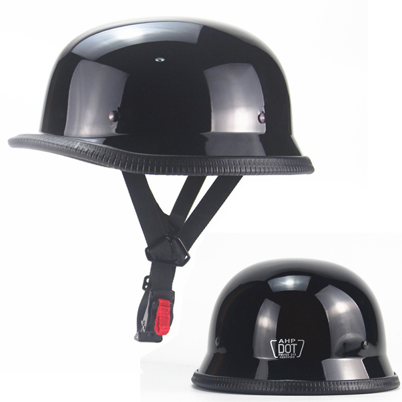 Vintage Open Face Retro Helmet - Vintage motocykl Cruiser kask otwarta twarz