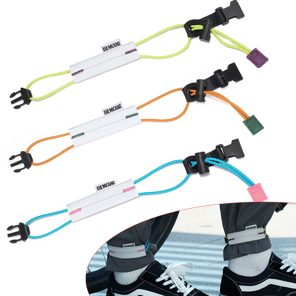 Riding Gear - Odblaskowe spodnie rowerowe z regulowanymi paskami,