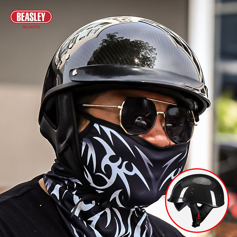 Carbon Fiber Lightweight Motorcycle Helmet - Lekkie kaski motocyklowe dla kobiet i