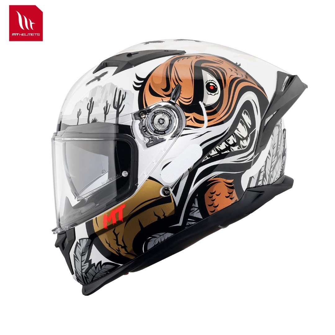 Dual Visor Motorcycle Racing Helmet - Nowy Kask Motocyklowy Sharp 5 Gwiazdek