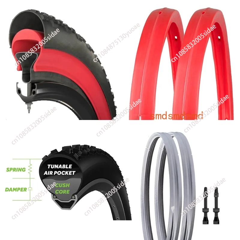 Riding Gear - Bezdętkowa wkładka ochronna do opon górskich,