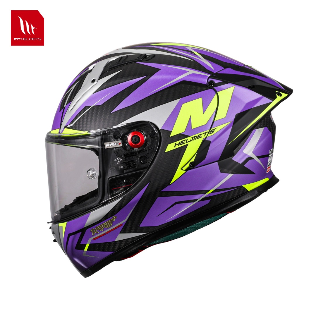 Carbon Fiber Lightweight Motorcycle Helmet - Nowy Model Kask Motocyklowy z Włókna