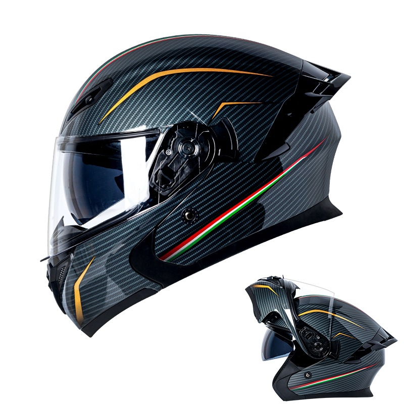 Kaski motocyklowe z homologacj – Modular Flip Up Motorcycle Helmet Dot Approved recenzja i cena