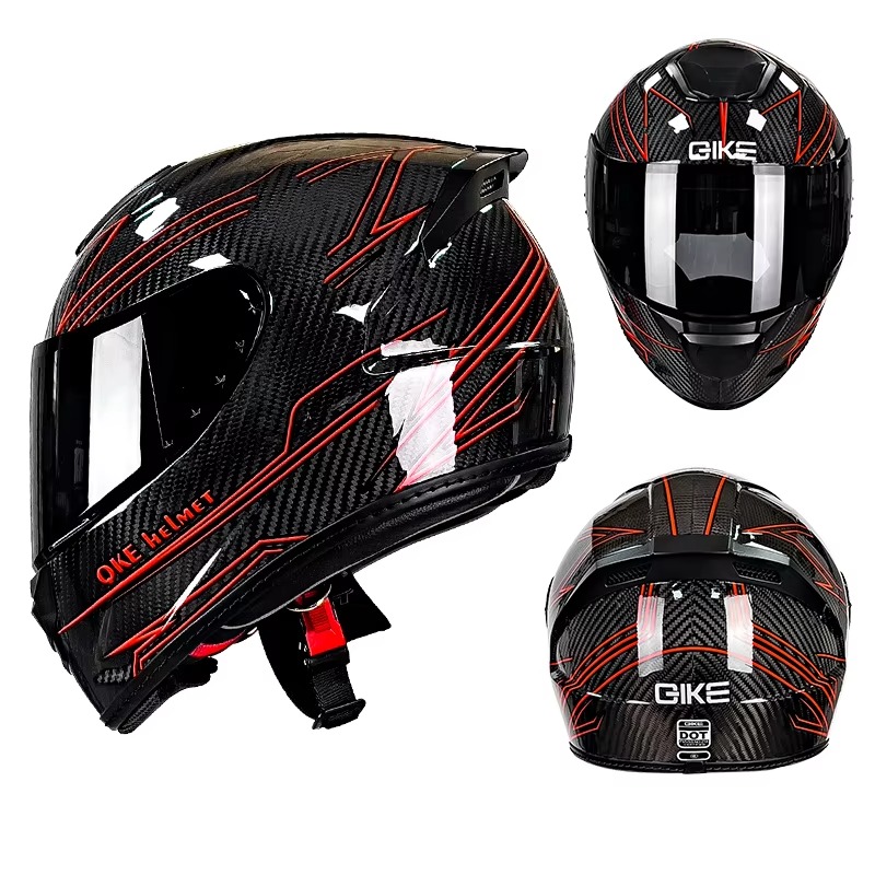 Kask motocyklowy Airo z włókna – Carbon Fiber Lightweight Motorcycle Helmet recenzja i cena