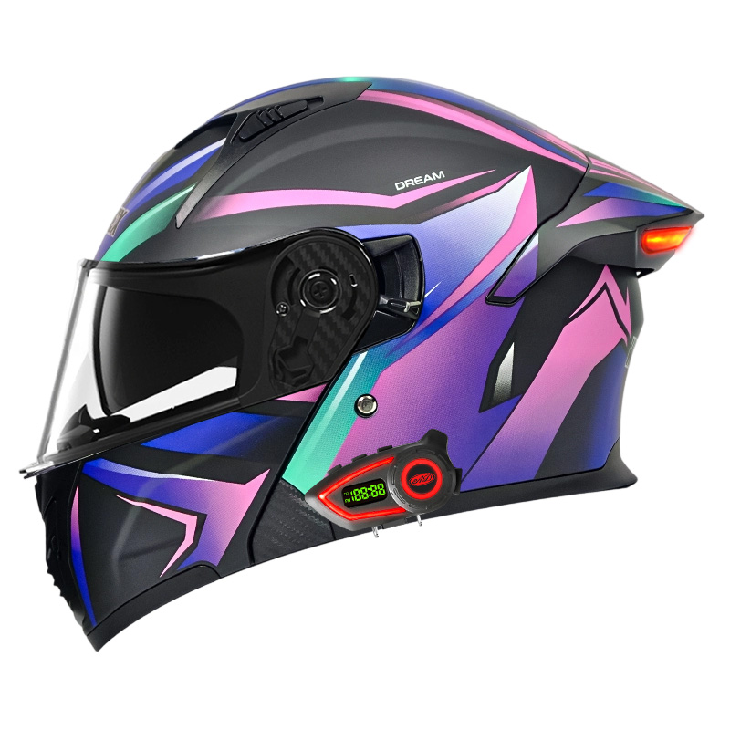 Kaski motocyklowe DOT z podwój – Modular Flip Up Motorcycle Helmet Dot Approved recenzja i cena
