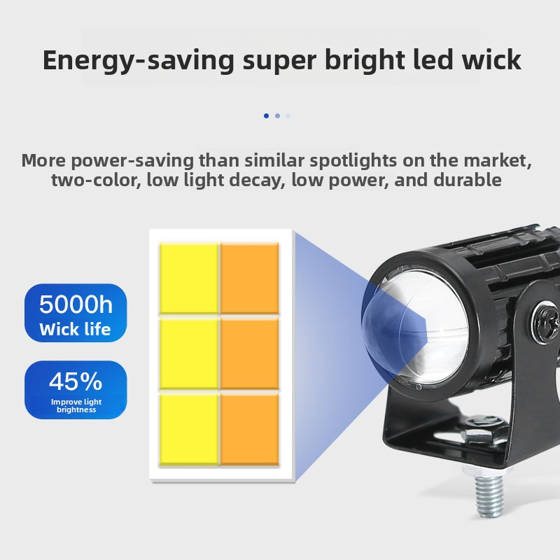 1 SZT./2 SZT. 100W 30000LM Uni – Universal Motorcycle Led Headlight Projector recenzja i cena