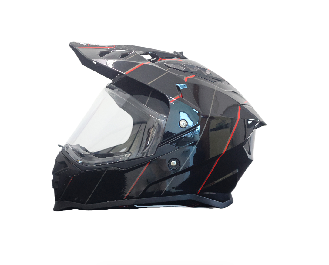 Nowy, wysokiej jakości modułow – Dual Visor Motorcycle Racing Helmet recenzja i cena