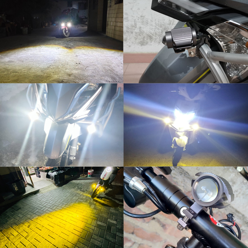 Motocyklowe światła LED akceso – Universal Motorcycle Led Headlight Projector recenzja i cena