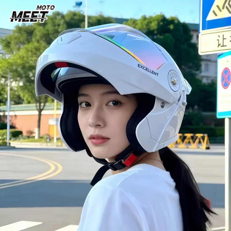 Czterosezonowy modułowy kask m – Motorcycle Helmet Inner Sun Visor Lens recenzja i cena
