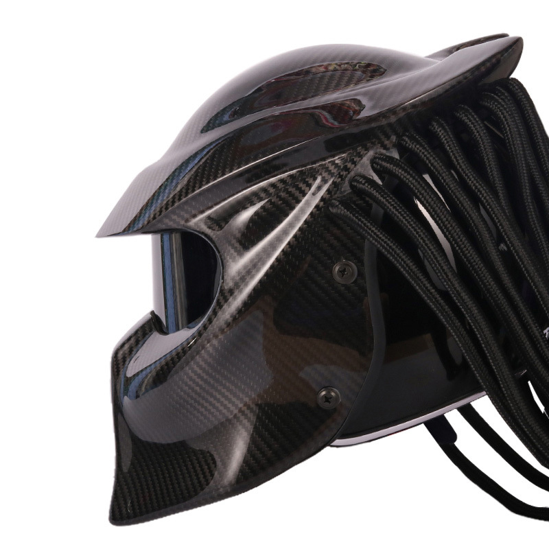 Oddychający, lekki kask motocy – Carbon Fiber Lightweight Motorcycle Helmet recenzja i cena
