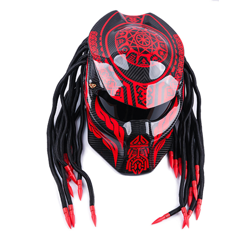 Oddychający, lekki kask motocy – Carbon Fiber Lightweight Motorcycle Helmet recenzja i cena