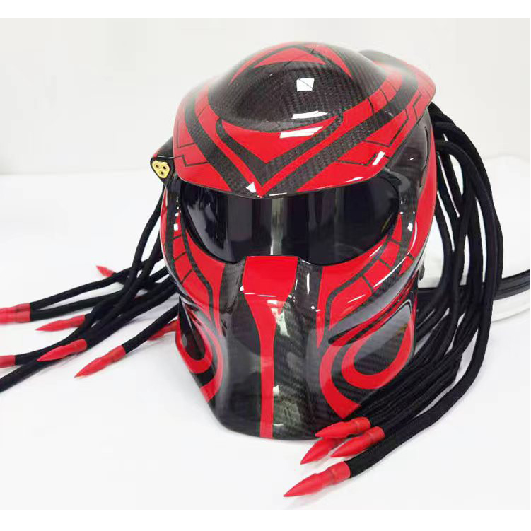 Oddychający, lekki kask motocy – Carbon Fiber Lightweight Motorcycle Helmet recenzja i cena