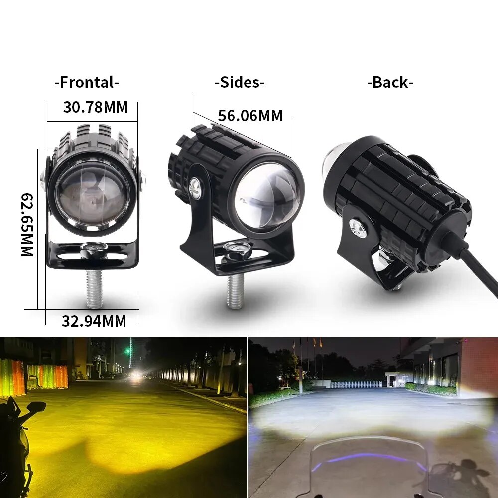 Uniwersalny reflektor LED do m – Universal Motorcycle Led Headlight Projector recenzja i cena