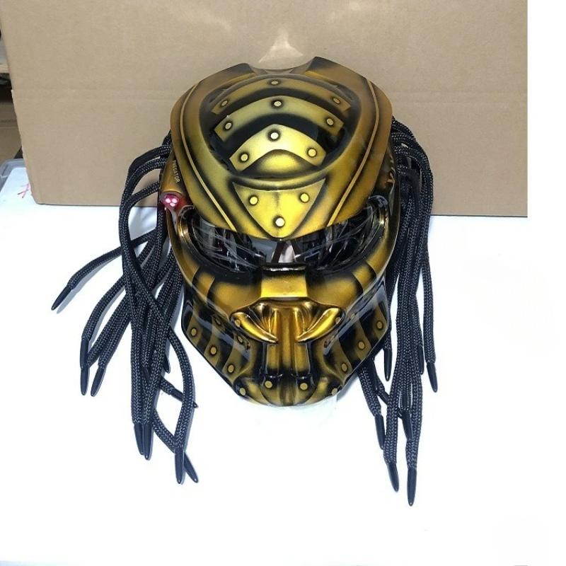 HOT Racing Predator Kask motoc – Custom Predator Motorcycle Helmet recenzja i cena