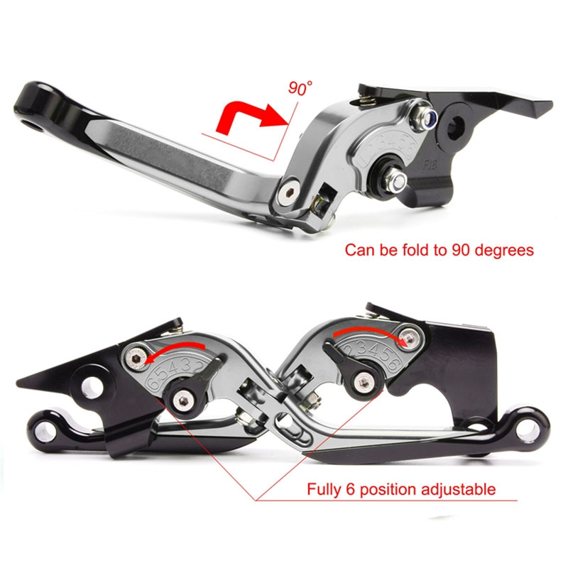 Dźwignie sprzęgła i hamulca mo – Cnc Aluminum Adjustable Brake Clutch Levers recenzja i cena