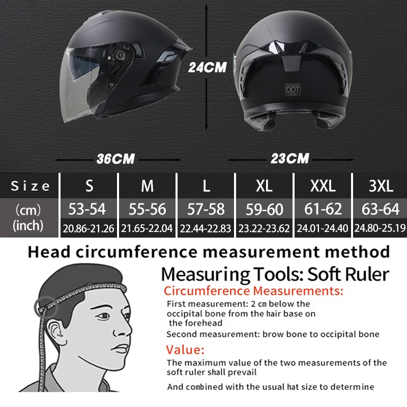 Kask motocyklowy 715 z podwójn – Dual Visor Motorcycle Racing Helmet recenzja i cena