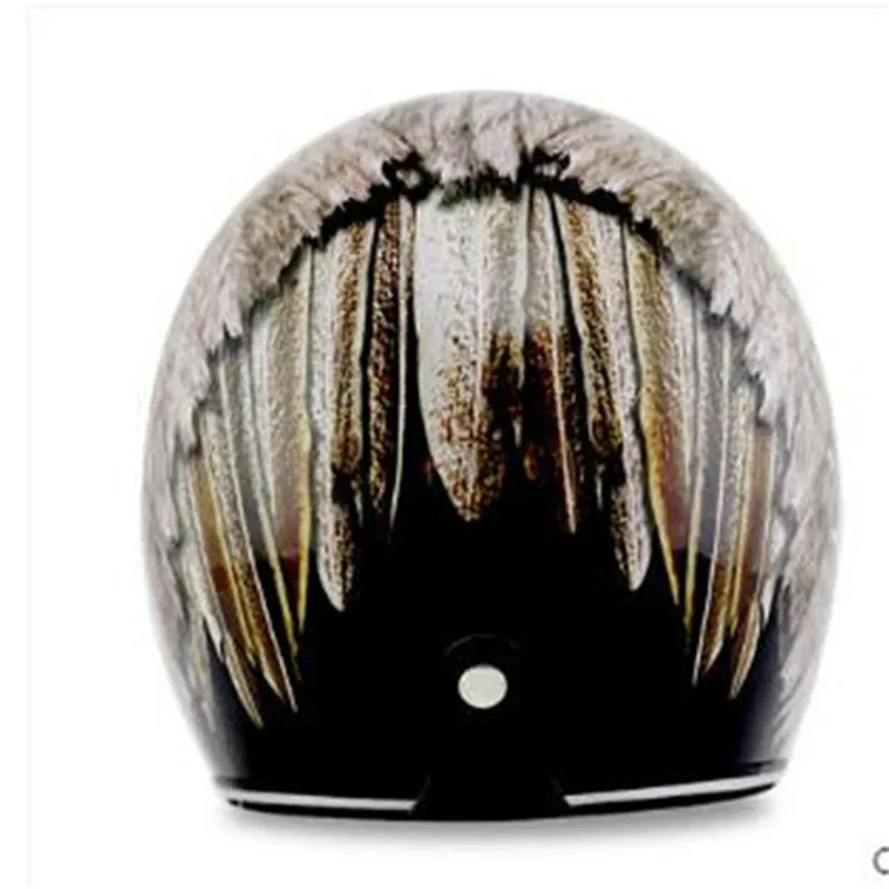 Kask motocyklowy 3/4 w stylu r – Vintage Open Face Retro Helmet recenzja i cena