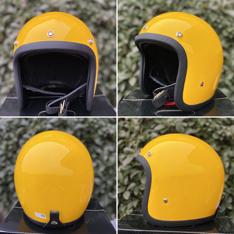 Kask motocyklowy TT&COCASCOS J – Vintage Open Face Retro Helmet recenzja i cena
