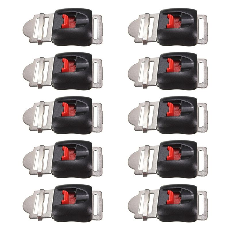 Mocne 10 szt. uniwersalnych kl – Quick Release Buckle Motorcycle Helmet recenzja i cena