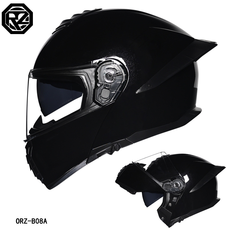 Kask motocyklowy ORZ z podwójn – Modular Flip Up Motorcycle Helmet Dot Approved recenzja i cena