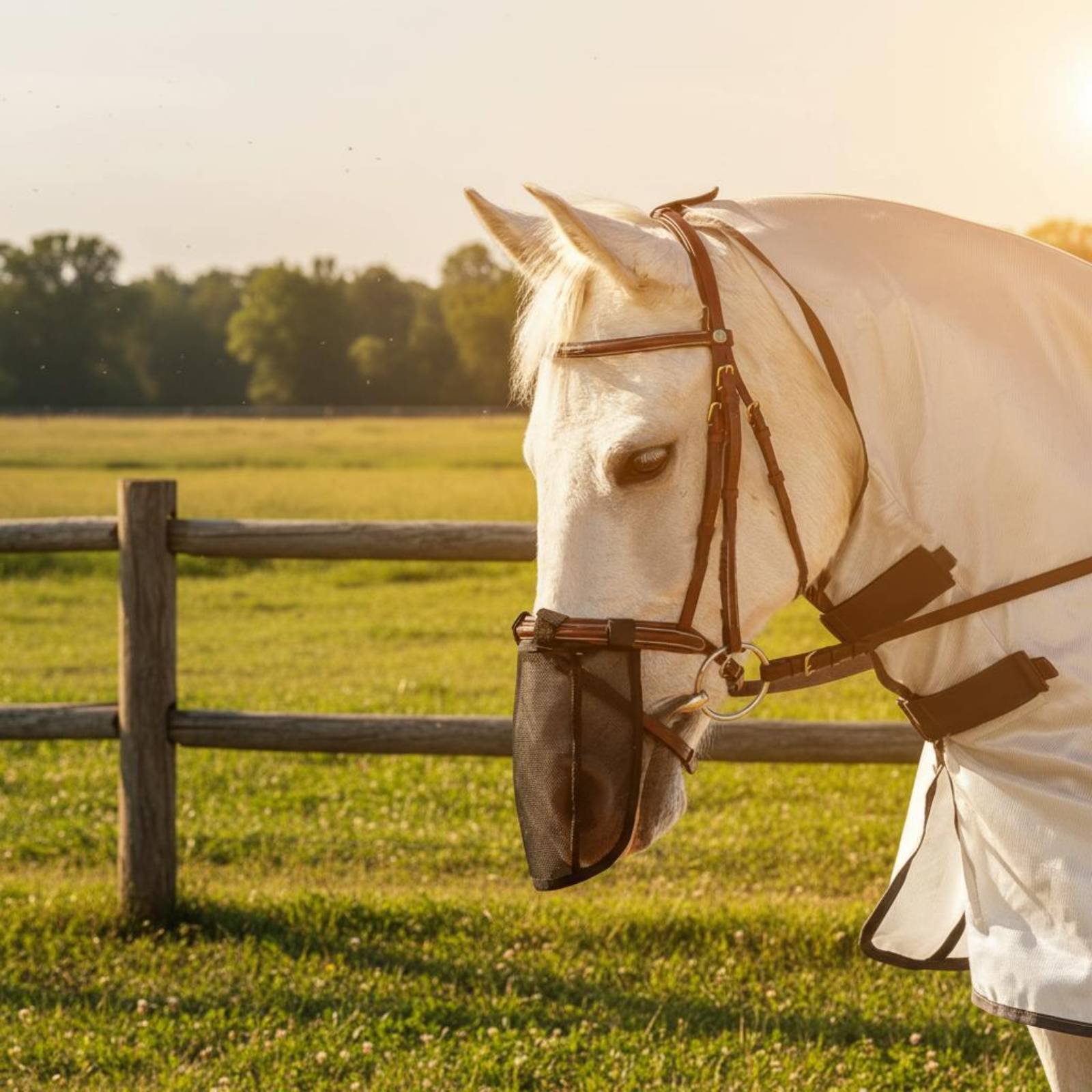 Ochraniacz na nos dla konia, w – Riding Gear recenzja i cena