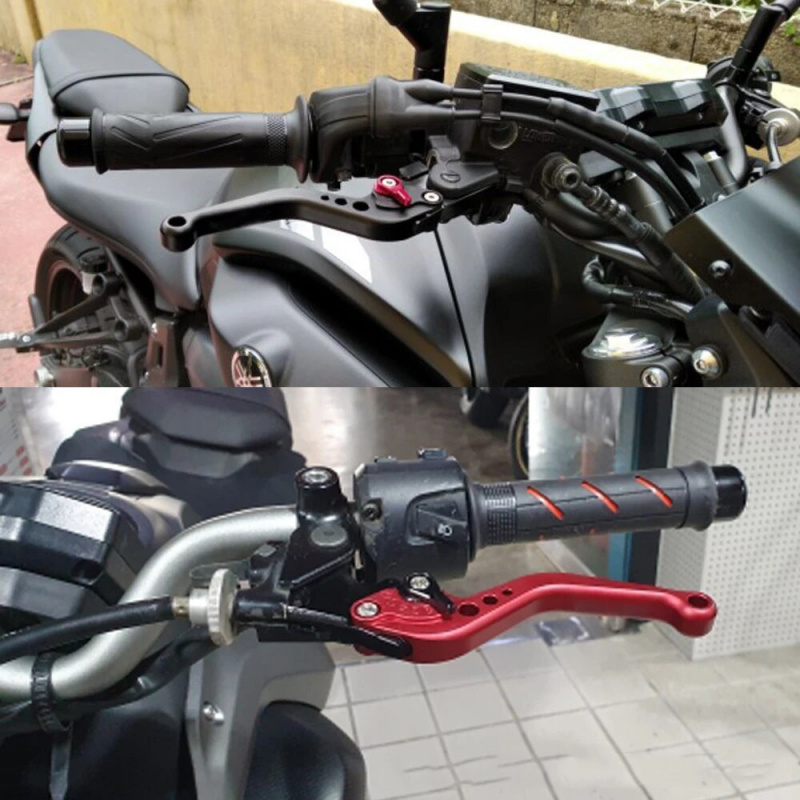Krótkie klamki hamulca i sprzę – Cnc Aluminum Adjustable Brake Clutch Levers recenzja i cena