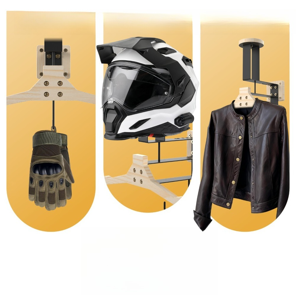Uchwyt ścienny do sprzętu takt – Motorcycle Helmets recenzja i cena