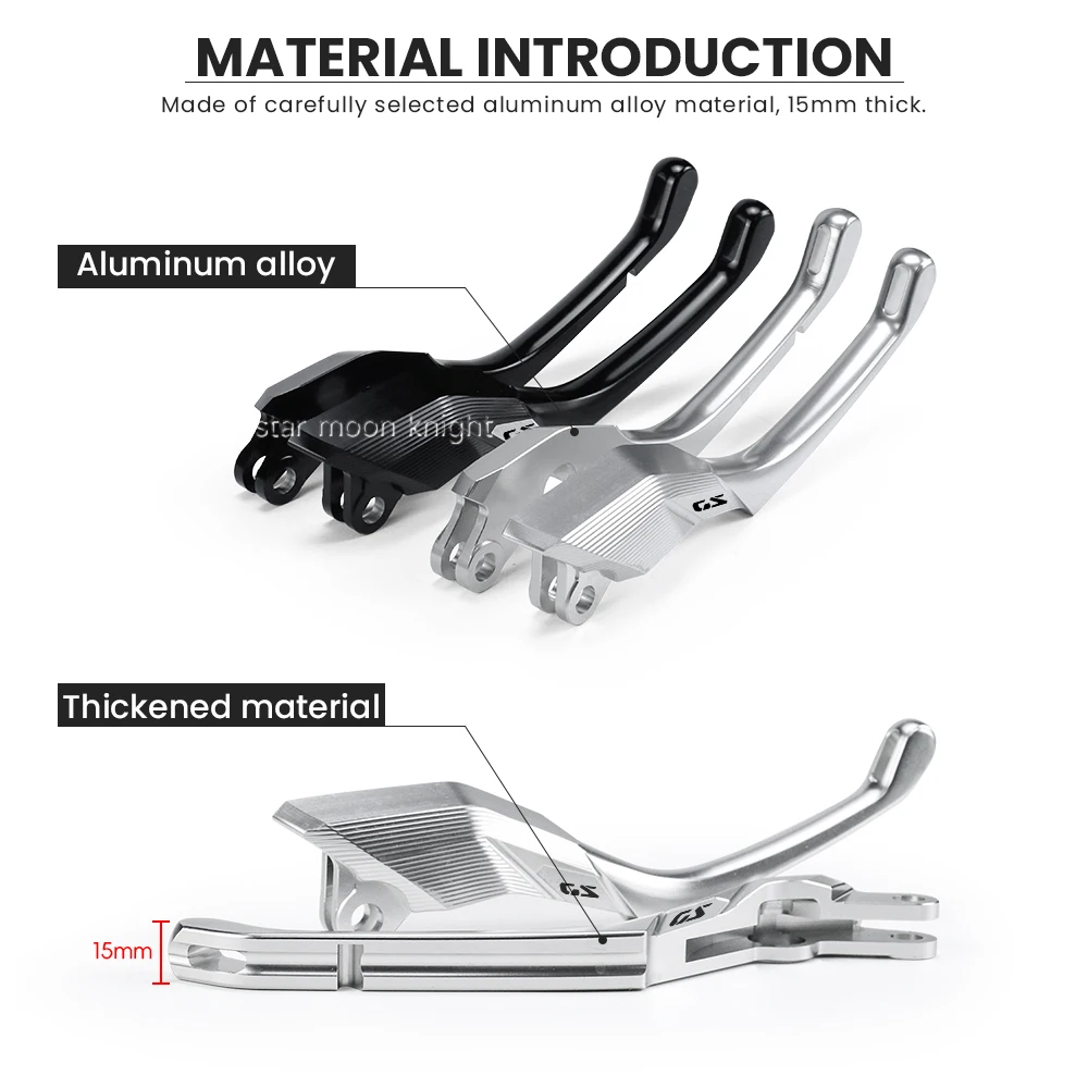 Krótka dźwignia sprzęgła i ham – Cnc Aluminum Adjustable Brake Clutch Levers recenzja i cena