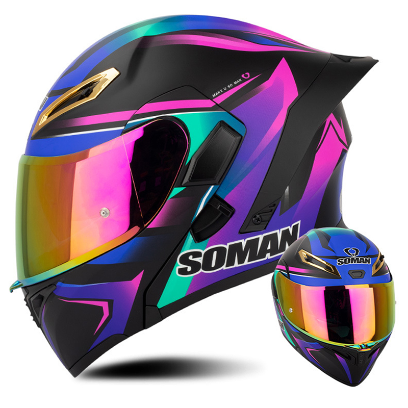 DOT Approved Men Motorcycle He – Modular Flip Up Motorcycle Helmet Dot Approved recenzja i cena