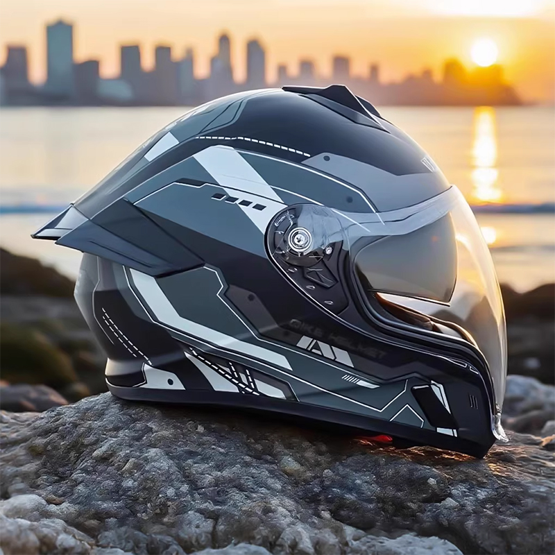 Kask motocyklowy integralny dl – Quick Release Buckle Motorcycle Helmet recenzja i cena