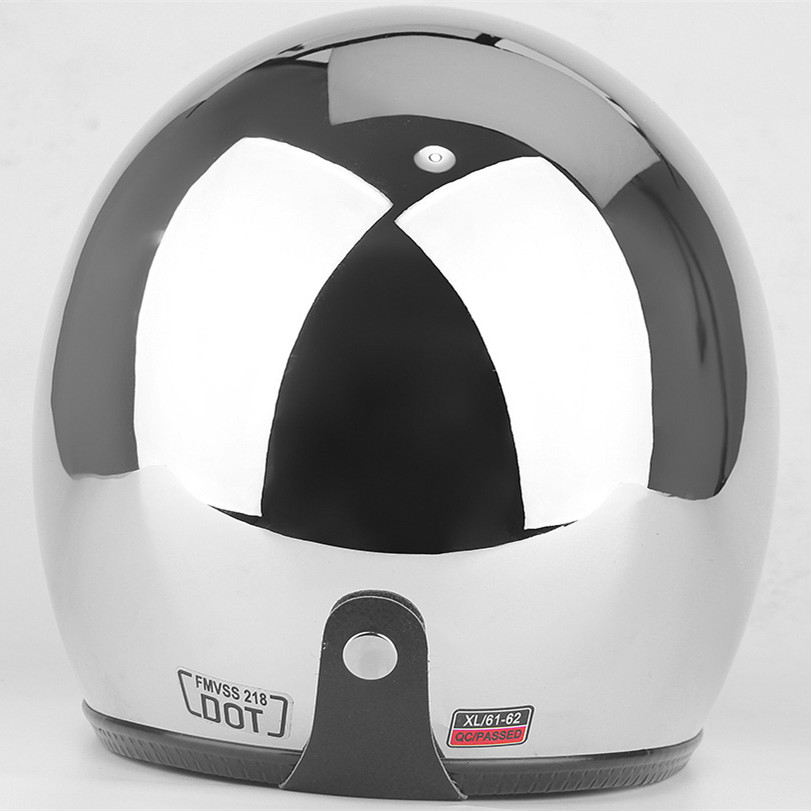 Otwarta twarz Kask motocyklowy – Vintage Open Face Retro Helmet recenzja i cena