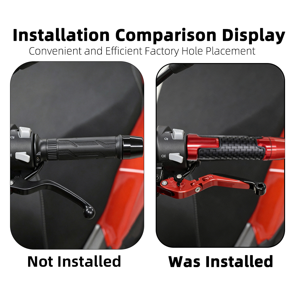 Akcesoria motocyklowe do YAMAH – Cnc Aluminum Adjustable Brake Clutch Levers recenzja i cena