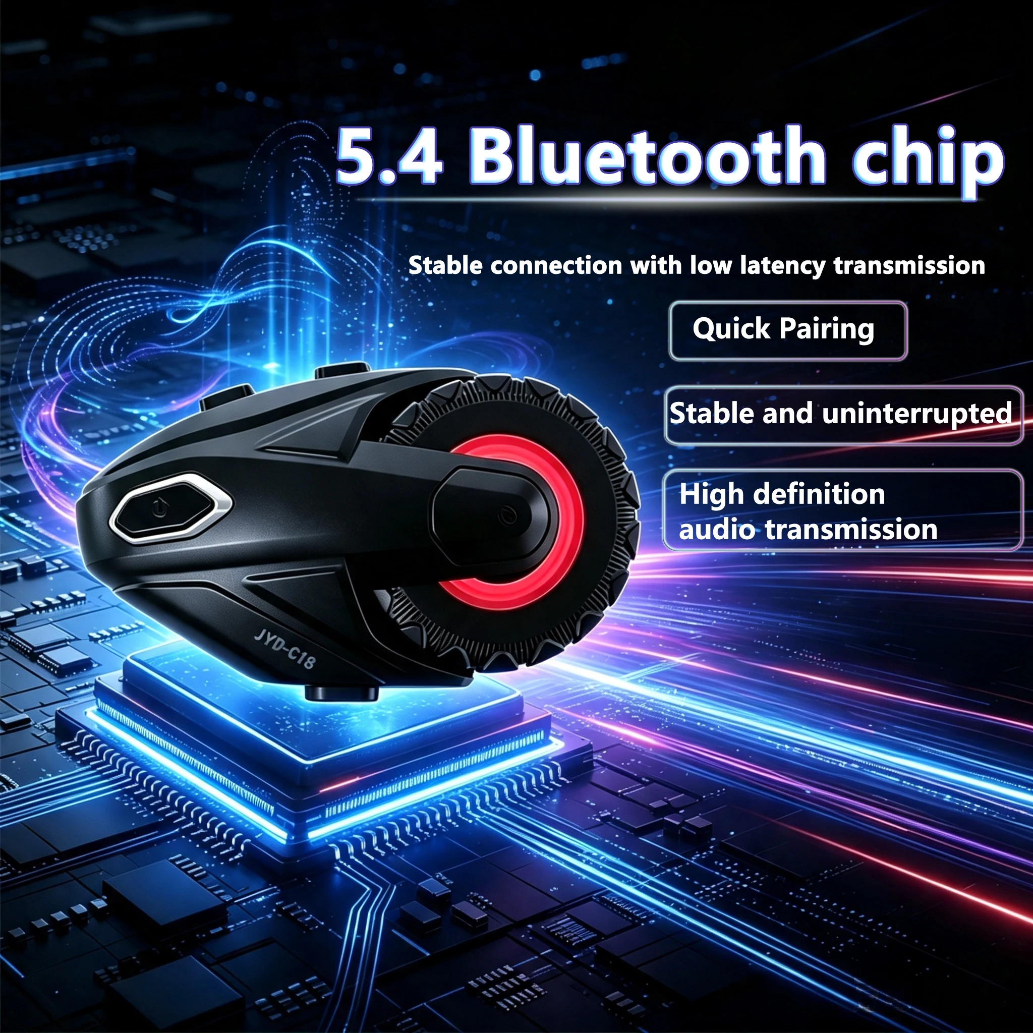 1/2 szt. Motocyklowy zestaw sł – Universal Motorcycle Helmet Intercom Headset recenzja i cena