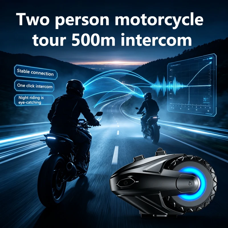 1/2 szt. Motocyklowy zestaw sł – Universal Motorcycle Helmet Intercom Headset recenzja i cena