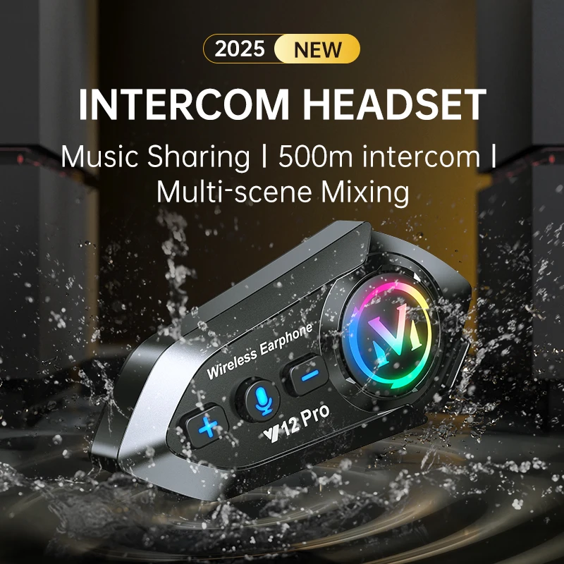 Interkom motocyklowy Bluetooth – Universal Motorcycle Helmet Intercom Headset recenzja i cena