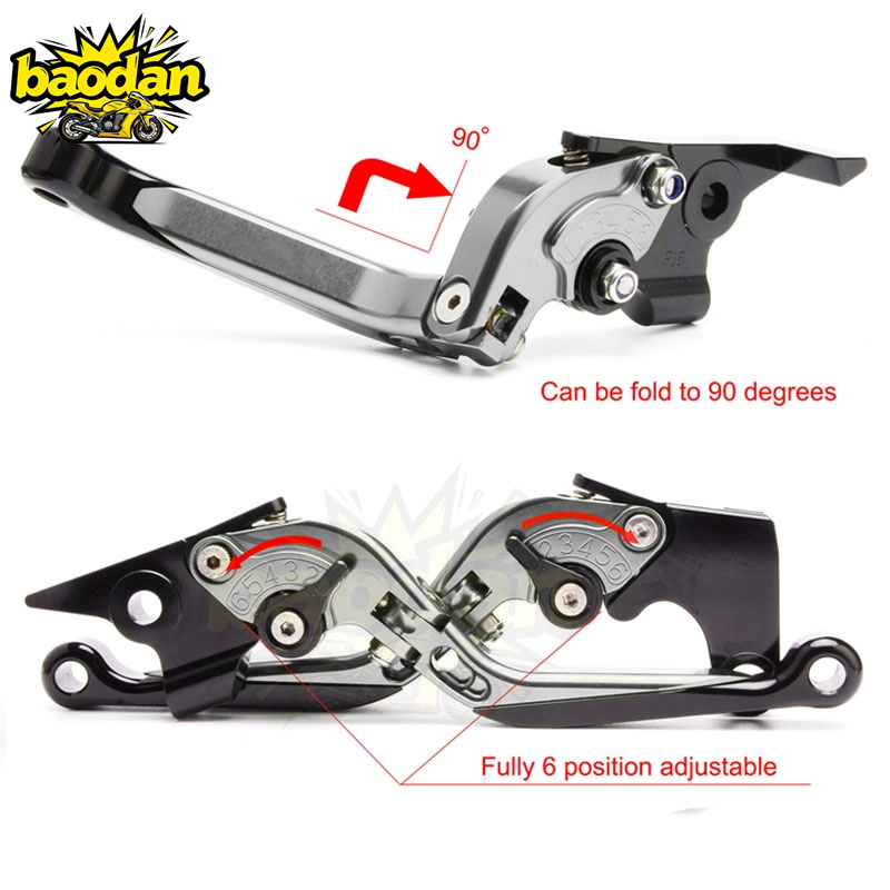 Dźwignia sprzęgła Dźwignia ham – Cnc Aluminum Adjustable Brake Clutch Levers recenzja i cena