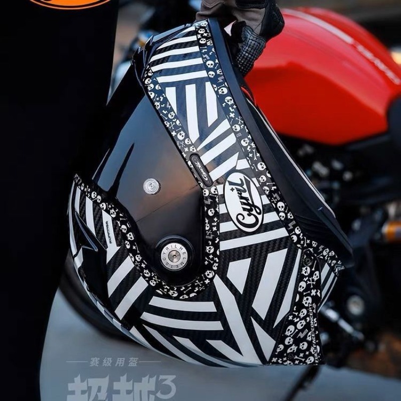 Kaski motocyklowe unisex, lekk – Carbon Fiber Lightweight Motorcycle Helmet recenzja i cena