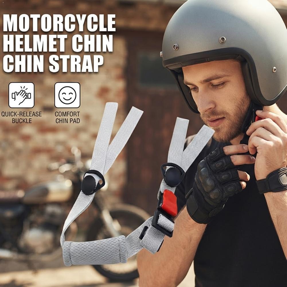 Uniwersalny pasek podbródkowy  – Quick Release Buckle Motorcycle Helmet recenzja i cena