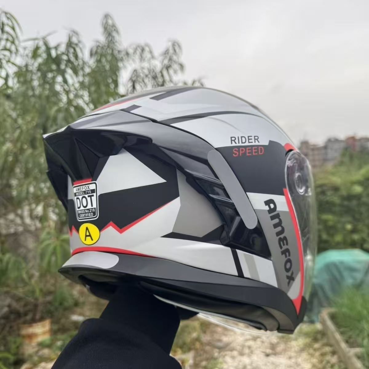 Kask motocyklowy/skuterowy typ – Motorcycle Helmet Inner Sun Visor Lens recenzja i cena