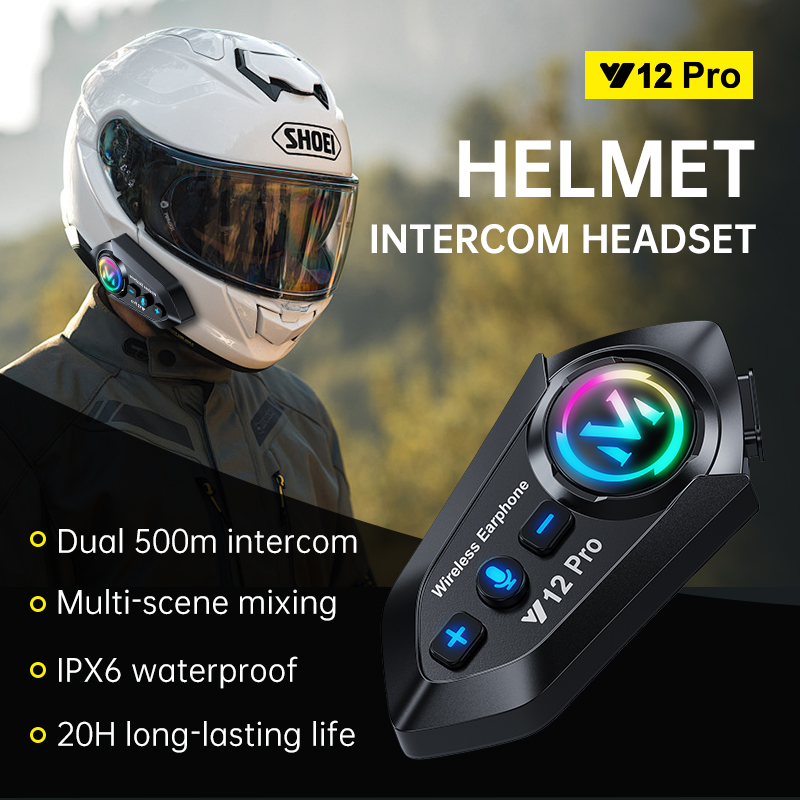 Zestaw słuchawkowy Bluetooth 5 – Universal Motorcycle Helmet Intercom Headset recenzja i cena