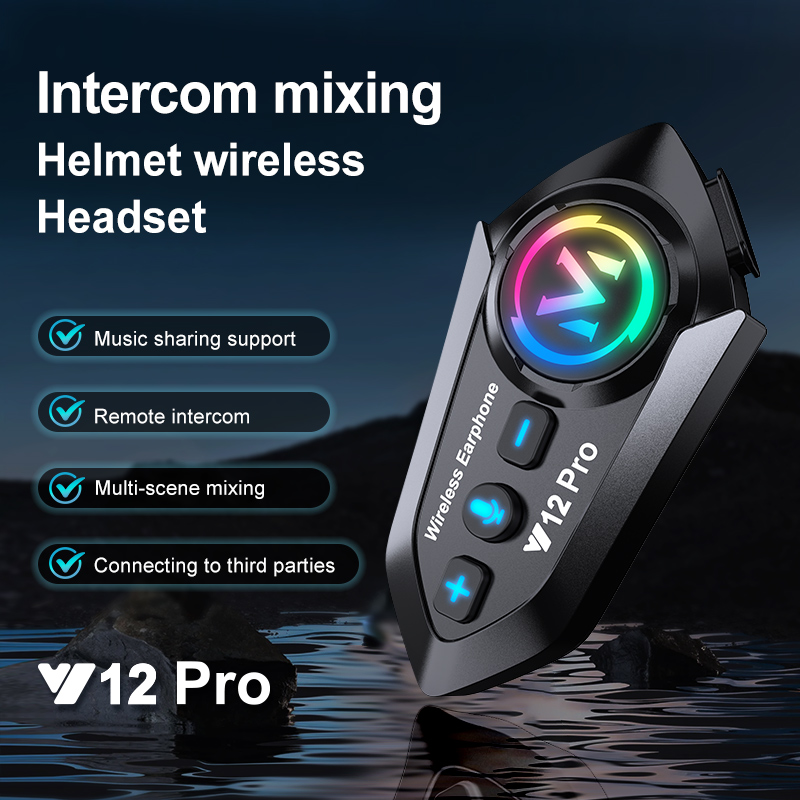 Zestaw słuchawkowy Bluetooth 5 – Universal Motorcycle Helmet Intercom Headset recenzja i cena